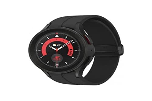 Smartwatch SAMSUNG Galaxy Watch 5 Pro 46mm BT Preto SAMSUNG - Relógios - 46mm, bt, preto, titânio