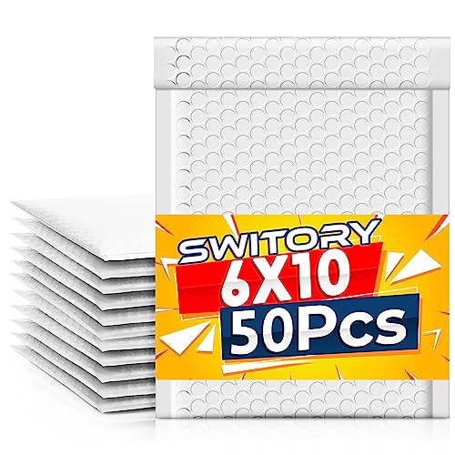 Bolsa de Envelopes com Bolhas SWITORY (Branco - Polietileno) Switory - Envelopes - bolsa envelopes, bolhas switory, branco, polietileno, A5