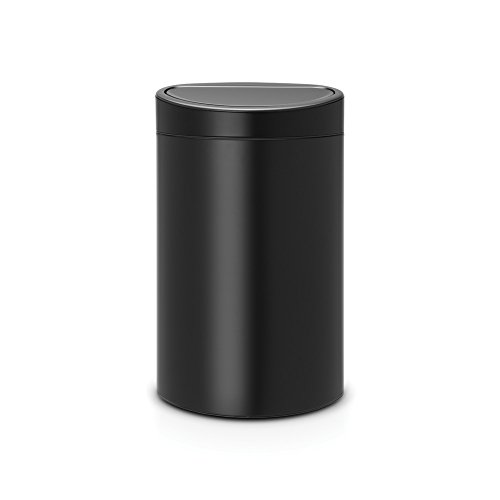 Caixote do Lixo BRABANTIA Touch Bin (Preto - 40 L) Brabantia - Lixeiras e cestos de lixo - preto, 40 L, touch bin