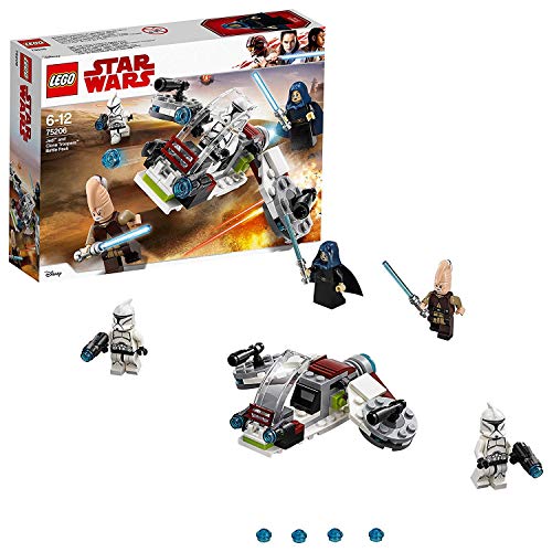 LEGO Star Wars - 75206 (Jogos de Construção) LEGO - Blocos de encaixe - lego, star wars, jogos de construção, ki-adi mundi, barriss offee, soldados clon