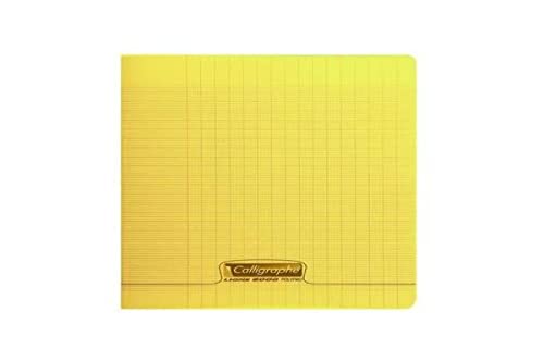 Caderno Clairefontaine 18344 C 17x22 cm Amarelo Clairefontaine Rhodia - Cadernos e bloco de notas - caderno, clairefontaine, amarelo