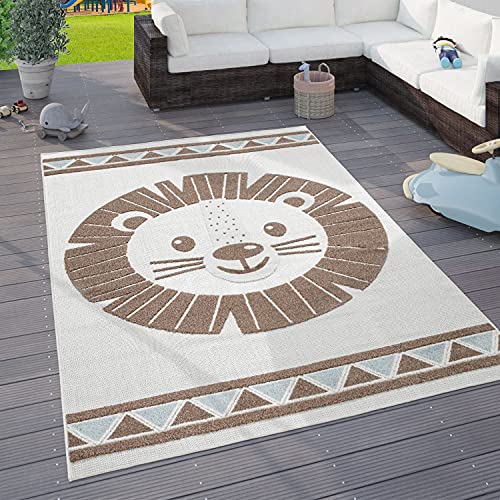 Tapete de Criança PACO HOME (Bege - 80 x 150 cm) Paco Home - Tapetes - fibras sintéticas, polipropileno, resistente, fácil de limpar