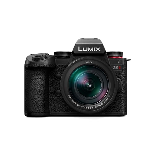 Máquina Fotográfica Mirrorless PANASONIC DC-G9 + Leica DG Vario-Elmarit 12-60mm f/2.8-4.0 ASPH Panasonic - Câmeras digitais - mirrorless, sensor MOS, AF híbrido, disparo ráfaga, estabilizador corpo