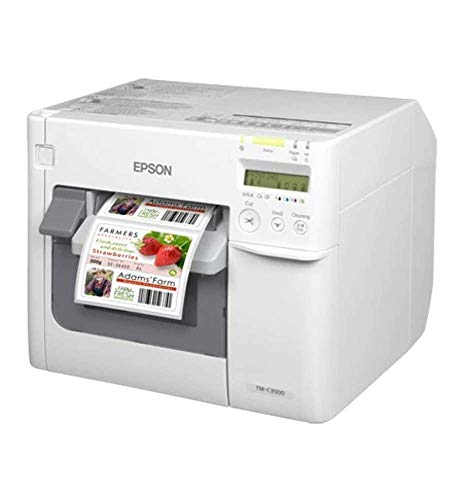 Impressora de etiquetas EPSON TM-C3500 - C33C855012 Epson - Cartuchos de toner e jato de tinta - impressora, etiquetas, cores, injeção térmica, resolucao maxima, usb