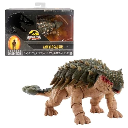Figuras de Ação MATTEL Jurassic World Anquilosaurio Mattel - Bonecos de ação e brinquedo - 11,5 cm, 305 cm, 19 pontos de movimento