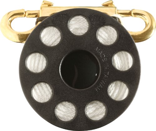 Carretel de Fita de Pesca SEAC (Preto - Poliéster - Tamanho Único) SEAC - Mergulho e snorkeling - pesca, preto, poliéster