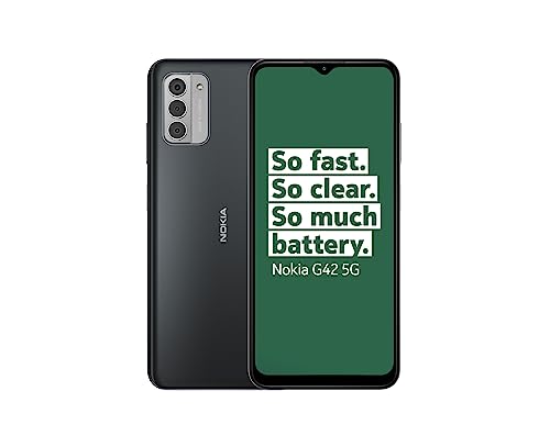 Smartphone NOKIA G G42 5G (6.52'' - 6 GB - 128 GB - Cinza) Nokia - Telemóveis - android, 5g, 6 GB, 128 GB