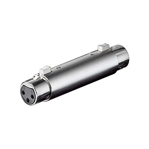 Cabo Adaptador MICROCONNECT XLR para XLR Cinzento MicroConnect - Adaptadores de cabos de áudio e vídeo - xlr, cinzento, fêmea-fêmea