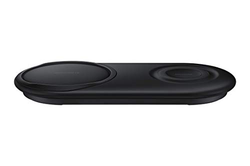 Carregador Wireless Samsung Duo Pad - Preto (Acessório Informática e Tel.) SAMSUNG - Adaptadores de energia e carregadores - wireless, duo pad, carga rápida, antideslizante