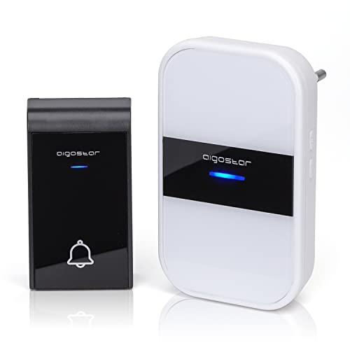 Campainha sem fio AIGOSTAR Dong AC | Branco Aigostar - Campainhas e sinos de porta - sem fio, branco, plástico, ip44