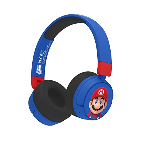 Auriculares Bluetooth OTL TECHNOLOGIES Super Mario (In Ear - Microfone - Azul) OTL Technologies - Fones de Ouvido com Microfone - bluetooth, in ear, microfone, azul