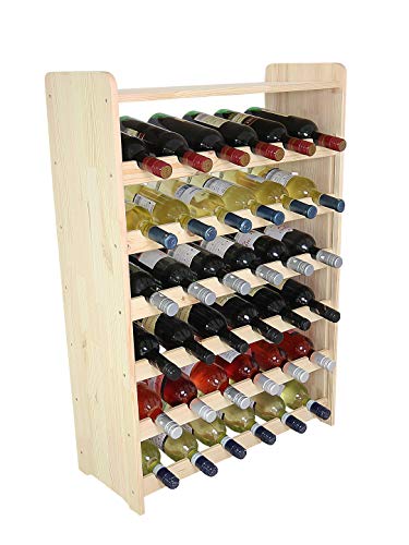 Suporte de Vinho LEN MAR DE RW-3-36P (Branco - Madeira) Len Mar.de - Suportes para vinhos - suporte, vinho, madeira