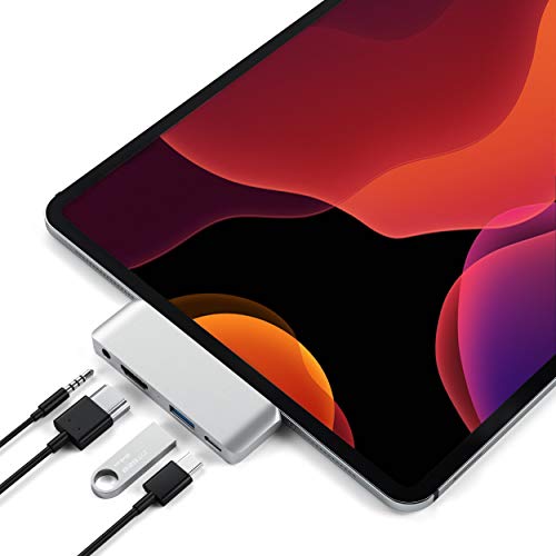 Hub SATECHI Type-C Mobile Pro (Prateado) SATECHI - Concentradores usb e firewire - type-c, mobile, prateado