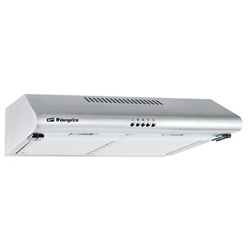 Exaustor ORBEGOZO ST 07260 D IN (60 cm - 347 m3/h) Orbegozo - Exaustores - 347 m3/h, 3 velocidades, aço inoxidável