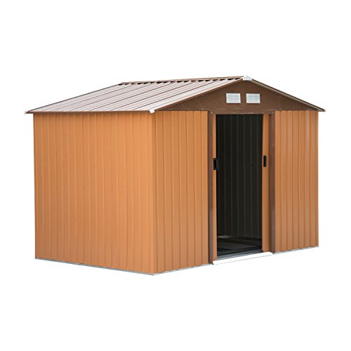 Cobertura de Jardim Outsunny | 277 x 191 x 192 cm - Amarelo Outsunny - Estruturas externas - cobertura, jardim, outsunny, amarelo