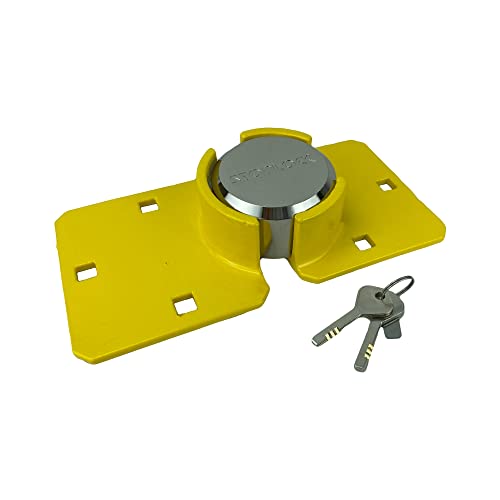Cadeado para Reboque STOPLOCK HG 199-00 (Amarelo) Stoplock - Peças de estrutura e carroçaria de veículos automóveis - cadeado, reboque, stoplock, aço inoxidável, fecho a cadeado
