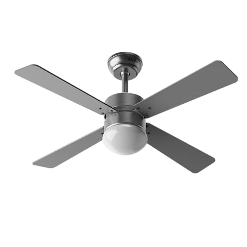 Ventoinha de Teto EVVO V415 (3 velocidades - 60 W) EVVO - Ventiladores de teto - 3 velocidades, 60 W, 4 aspas, alta durabilidade