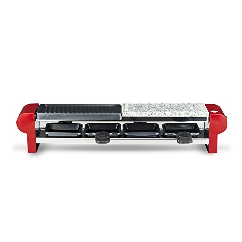 Máquina de Queimado H.KOENIG RP4 (600 W) H.Koenig - Torradeiras e grelhadores - 600 W, indicador LED, preto/vermelho, interruptor