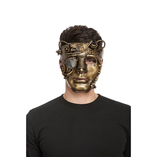 Máscara de Carneado Steampunk Meia 1 Peça Viving Costumes - Máscaras - steampunk, meia, máscara