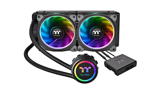 Water Cooler THERMALTAKE Floe Riing RGB 240 TT Thermaltake - Peças de refrigeração de sistema de computador - 240 W, modular, rgb, sata 4