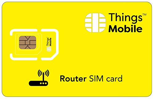 Cartão SIM para Router THINGS MOBILE com Cobertura Global Things Mobile - Acessórios para telemóveis - cobertura global, sem custos iniciais, flexíveis tarifas, universal