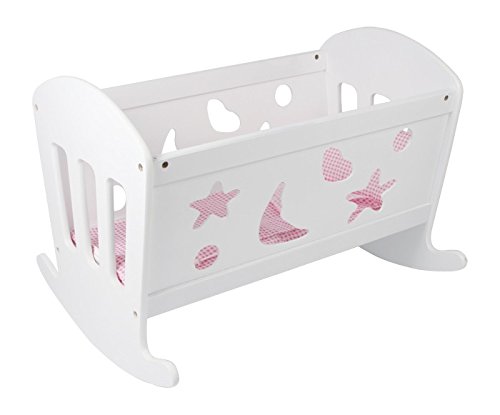 Cama de Boneca SMALL FOOT COMPANY 2852 (Idade Mínima: 3) Lage - Acessórios para bonecas e figuras de ação - branco, aplicação, 3 anos, medidas