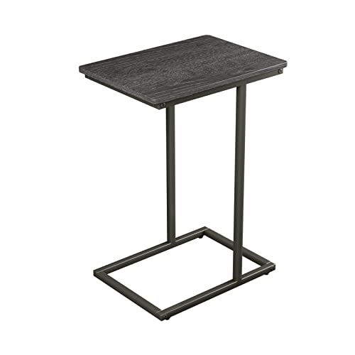 Mesa de Apoio NOVILLA 68x48x35cm Preto Novilla - Conjuntos de móveis - preto, madeira, metálico, 68x48x35cm