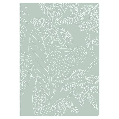 Caderno Clairefontaine ES 115761C | Verde Clairefontaine Rhodia - Cadernos e bloco de notas - capa verde, páginas lisas, formato A5, papel sem ácidos