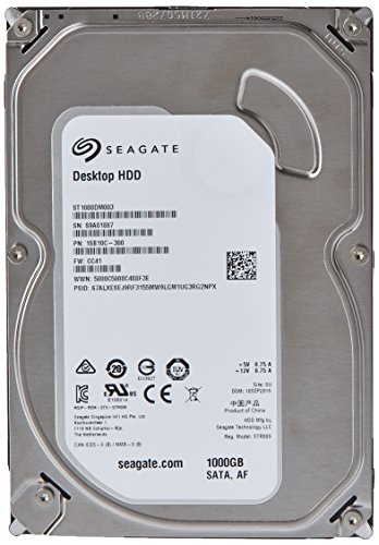 Disco HDD Interno SEAGATE ST1000DM0104 (1 TB - SATA - 7200 RPM) SEAGATE - Discos rígidos - 1 tb, sata, 7200 rpm