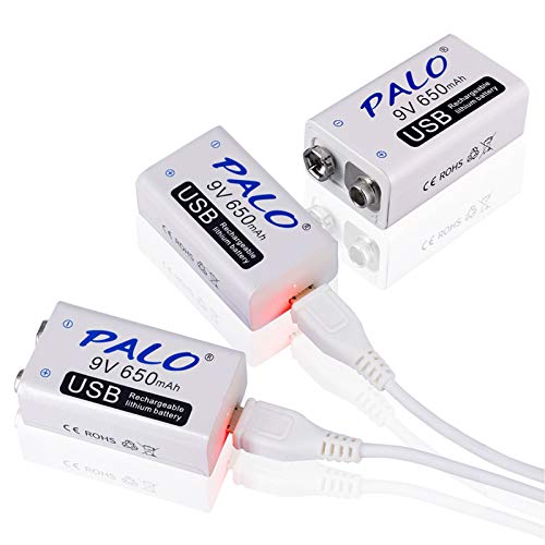 Bateria Recarregável Cityork 9V 650mAh | Preto CITYORK - Baterias de uso geral - recarregável, 9V, 650mAh, preto