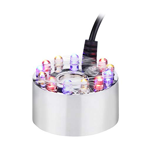 Máquina de Neblina PAIDUOJI 12 Leds Color Changing Huatuo - Luzes flutuantes e submersíveis - máquina neblina, paiduoji, 12 LEDs, color changing