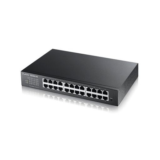 Switch Zyxel GS1900-24E Managed L2/L3 Gigabit Ethernet (10/100/1000) Black Zyxel - Concentradores e comutadores - Switch, zyxel, gs1900-24e, l2/l3, gigabit ethernet, preto