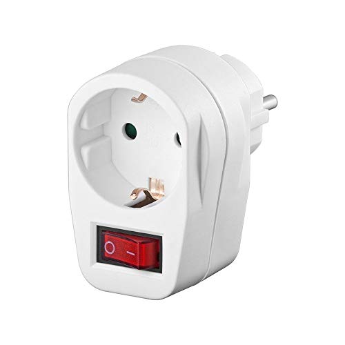 Adaptador de energia GOOBAY NK Schalter (3500 W) Goobay - Tomadas e soquetes de energia - adaptador, 3500 w