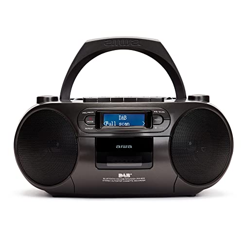 Rádio AIWA BBTc-660DAB (Preto - Digital - AM/FM/DAB/CD - Pilhas) Aiwa - Reprodutores de áudio e gravadores - am/fm, dab+, cd, mp3 usb, pilhas