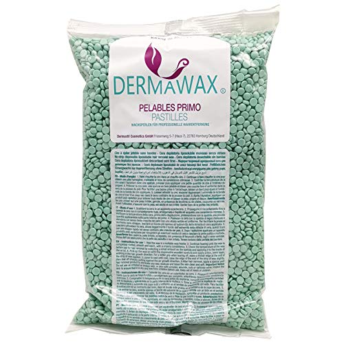 Dermawax 1 Kg Aloe Vera Pearl Hot Wax Depilatory Dermawax - Kits e suprimentos de depilação com cera - aloe vera, pearl hot wax, depilatório