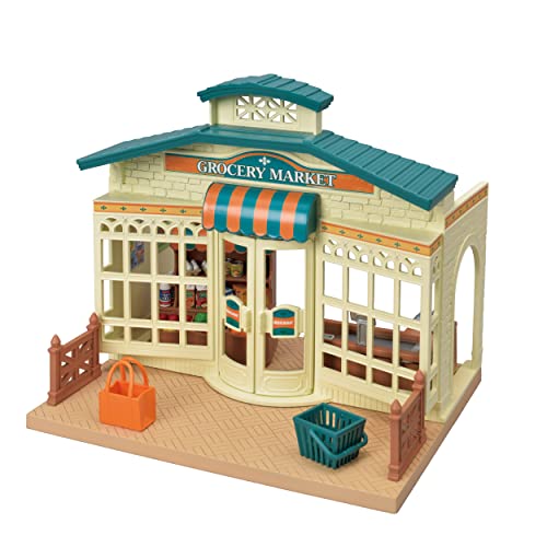 Playset de Boneca SYLVANIAN FAMILIES Supermarché SYLVANIAN FAMILIES - Conjuntos de brinquedos - supermercado, carrinho de compras, prateleiras, balcão