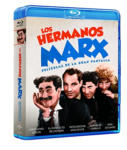 Blu-Ray Pack Hermanos Marx 5 Películas Edición en Español (Edição em Espanhol) UNIVERSAL - Dvds e vídeos - blu-ray, pack, hermanos marx, 5 películas, edición en español