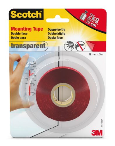 Fita Adesiva 3M Scotch 19 Mm X 5 M Transparente 3M - Fitas adesivas de escritório - transparente, 19 mm x 5 m, 3m scotch