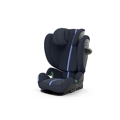 Cadeira Auto CYBEX Solution G i-Fix Plus Ocean blue Cybex - Móveis para bebês e crianças pequenas - i-Fix Plus, proteção lateral, posição ajustável, fixação fácil