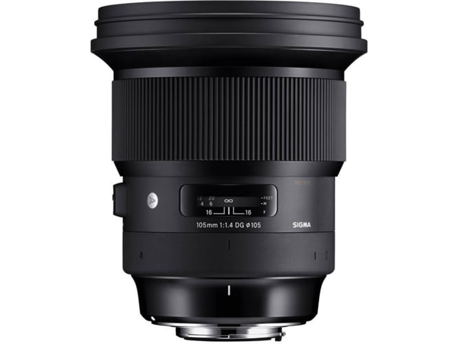 Objetiva SIGMA 105mm f/1.4 DG HSM (Encaixe: Canon EF - Abertura: f/16 - f/1.4) Sigma - Lentes de câmera - 105mm, f/1.4, canon ef