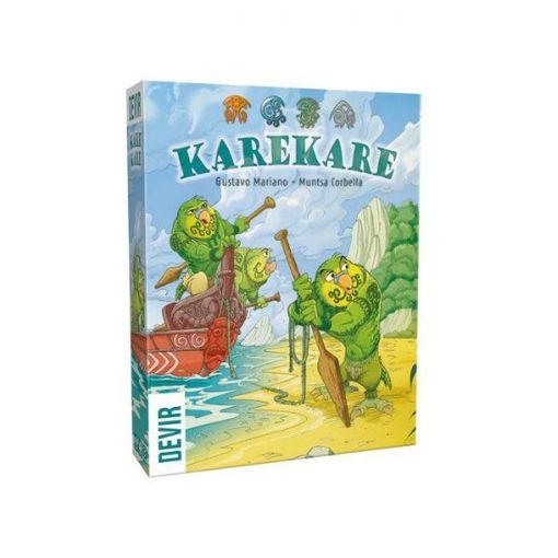 Jogo de tabuleiro DEVIR KAREKARE (8 anos) Devir - Sapatos - jogo de tabuleiro, devir, karekare, 8 anos