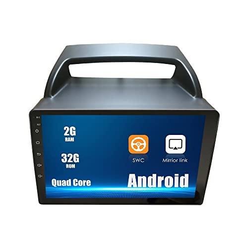 Autorrádio AutoOne KIA Grand Carnival VQ 2006-2013 (Bluetooth - Android) WOSTOKE - Sistemas de navegação gps - bluetooth, android, compatível Kia, visor incorporado, preto