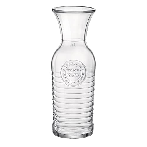 Garrafa de Água Bormioli Rocco Officina 1l Bormioli Rocco - Jarras e garrafas para servir - 1L, vidro, officina