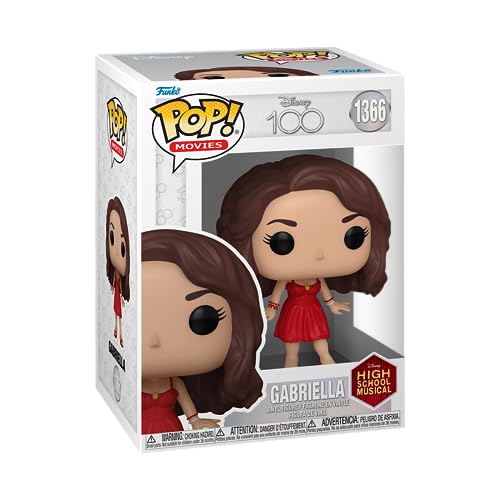 Figura FUNKO POP! Disney 100 Years - HSM Gabriella Funko - Brinquedos - figura, funko pop, disney 100 years, hsm gabriella, pvc, 9.5 cm