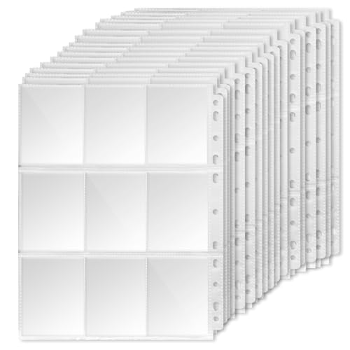 Pacote de 60 Bolsas para Cartas com 1080 Bolsos e 11 Furos Gigtoop - Consumíveis de impressora - 60 bolsas, 1080 bolsos, 11 furos, etiquetas