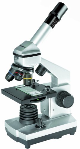 Microscópio Bresser Junior Biolux Ca 40X-1024X Bresser - Microscópios - microscópio, bresser junior, biolux, iluminação LED, focagem manual, conjunto de lentes, câmara, ampliação