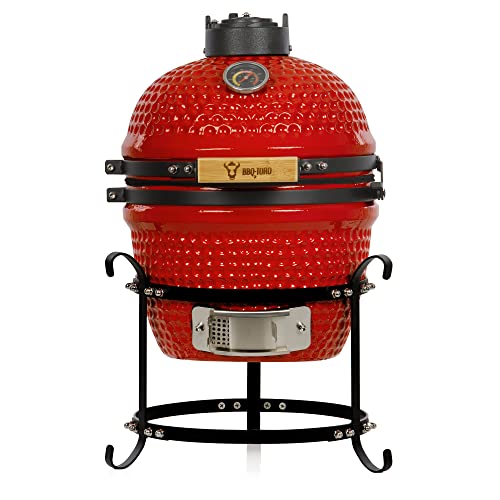 Churrasco a Carvão BBQ Toro Haiiro Vermelho BBQ-Toro - Aquecedores de pratos e travessas - carvão, bbq, vermelho