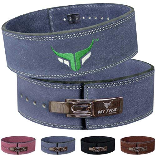 Faixa para Cinto MYTRA Fusion (L - 100 cm) Farabi Sports - Cintos de levantamento de peso - preto, vermelho, couro, 100 cm