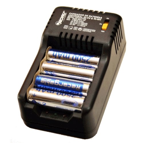 Carregador de Bateria NORU NR-913-7780 (AA) NORU - Baterias - aa, preto