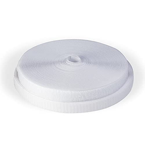 Fita de Tecido e Ganchos BORMAN 25M (Branco - 2cm) BORMAN - Fitas adesivas de escritório - fita, tecido, ganchos, costura, nylon, durável